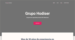 Desktop Screenshot of grupohodiser.com