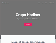 Tablet Screenshot of grupohodiser.com